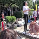 2020.9.21 国会議事堂前デモ　イザナギジュンさん「君が代」とスピーチ（日本の子どもの未来を考える会）